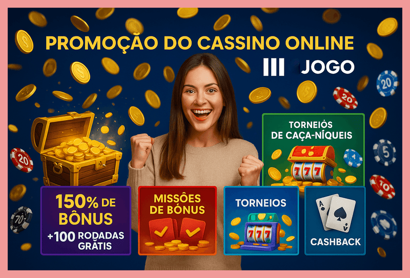 O bônus promocional IIIJOGO é uma ótima maneira de começar sua aventura