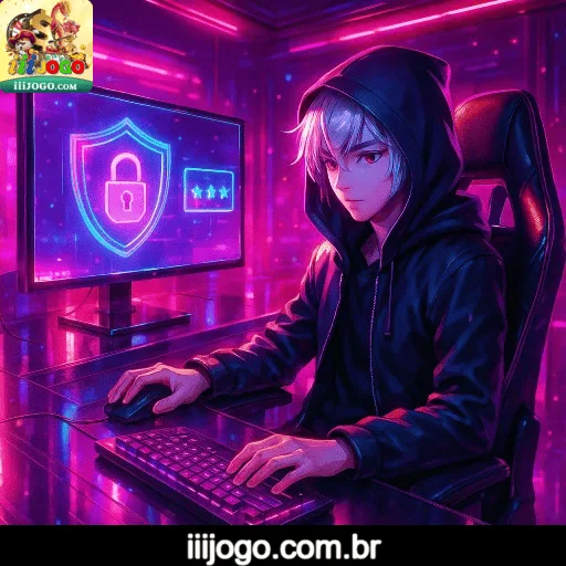 Imagem destacando login seguro na IIIJOGO para novos usuários